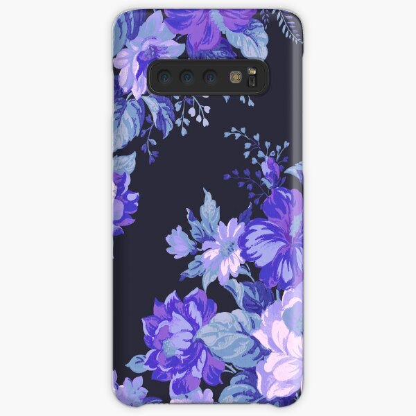 Midnight Floral Pattern Samsung Galaxy Snap Case