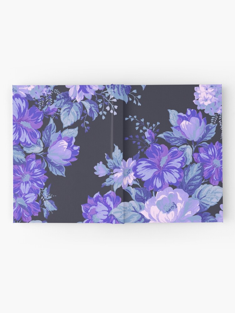 Alternate view of Midnight Floral Pattern Hardcover Journal
