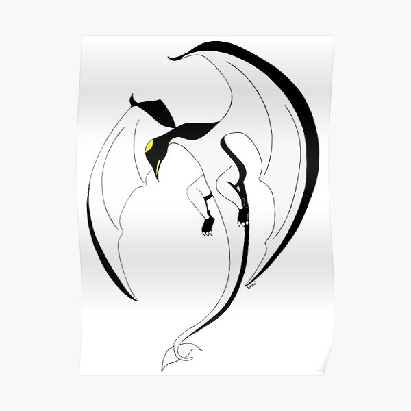 The Penguin-Dragon (Second evolution) Poster