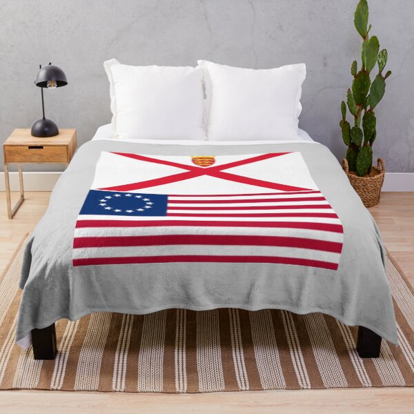 Item preview, Jersey (Channel Islands) and USA Betsy Ross Flags designed and sold by JonathanR1994.