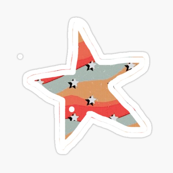 Retro-Stern Sticker
