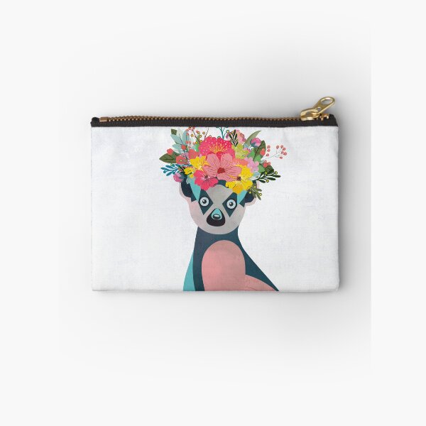 Item preview, Lemur with a crown of flowers designed and sold by YanayMora.