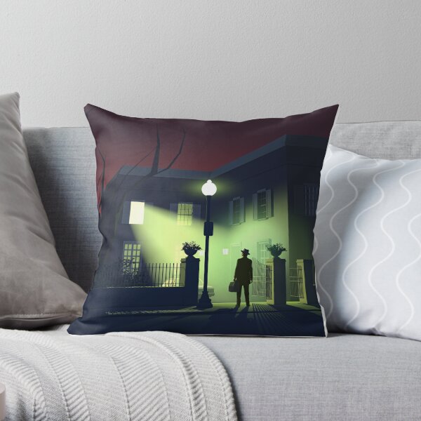 The Exorcist Throw Pillow