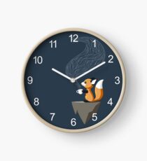 Fuchstee Uhr