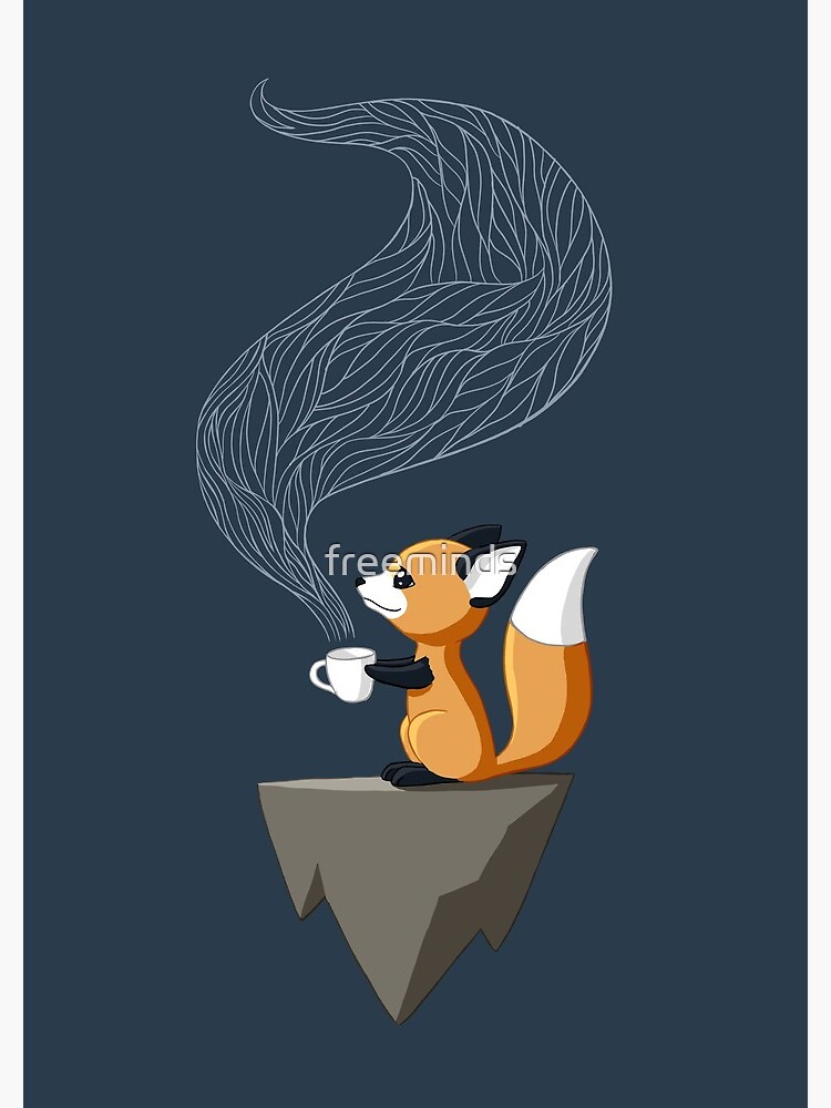 Thumbnail 3 of 3, Journal, Fox Tea designed and sold by freeminds.