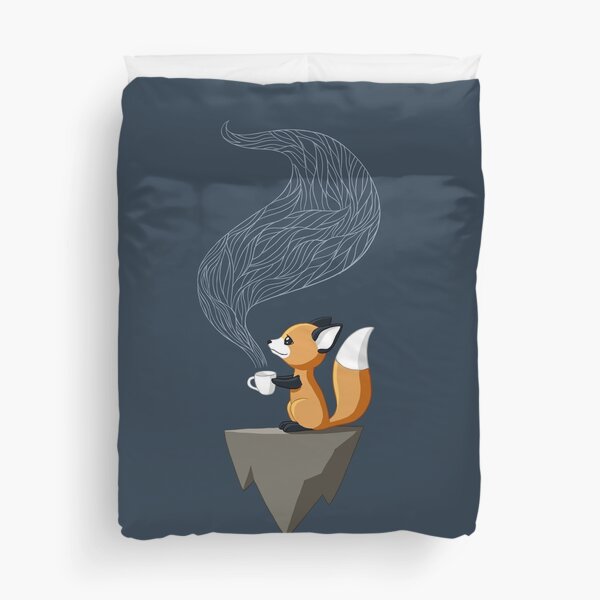 Fox Tea Duvet Cover