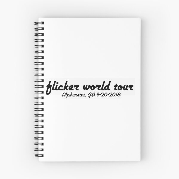 Item preview, Flicker World Tour w/custom show date - Alpharetta  designed and sold by randii m.