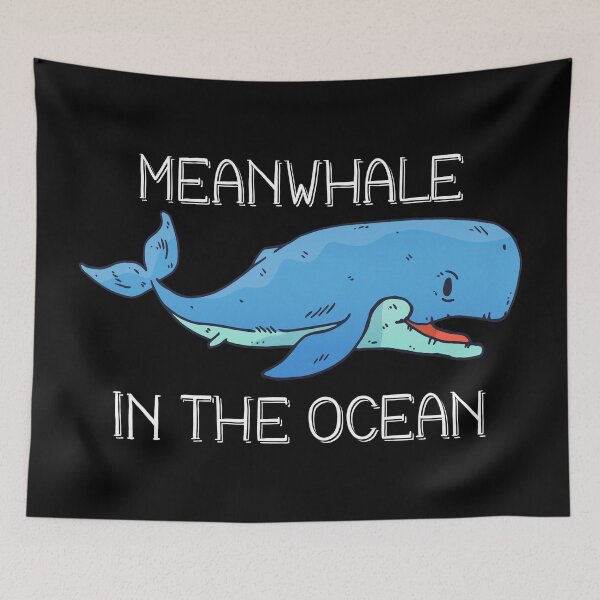 Item preview, Whale humor | Meanwhile in the ocean. designed and sold by emphatic.