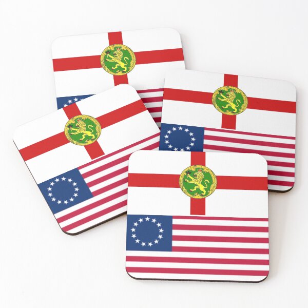 Item preview, Alderney (Channel Island) and USA Betsy Ross Flags  designed and sold by JonathanR1994.