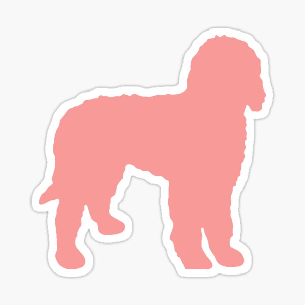Goldendoodle Silhouette Merch & Gifts for Sale