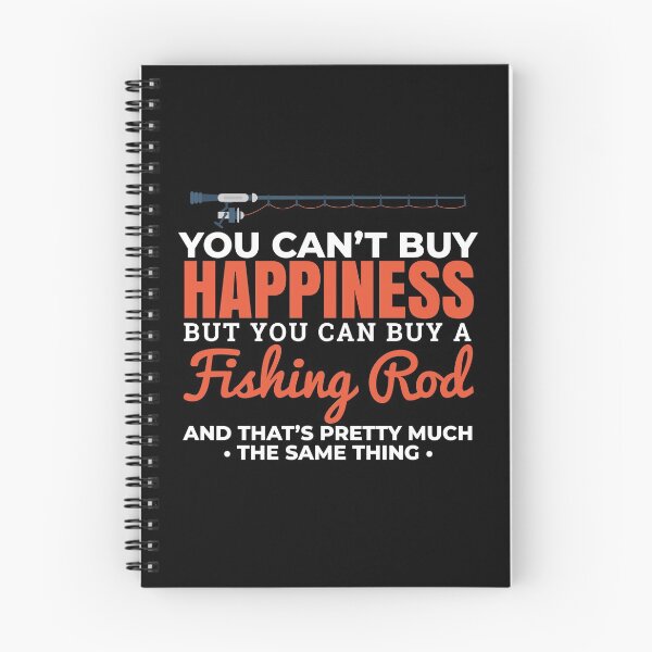 Item preview, You cant buy happiness fun fishing design. designed and sold by blive.