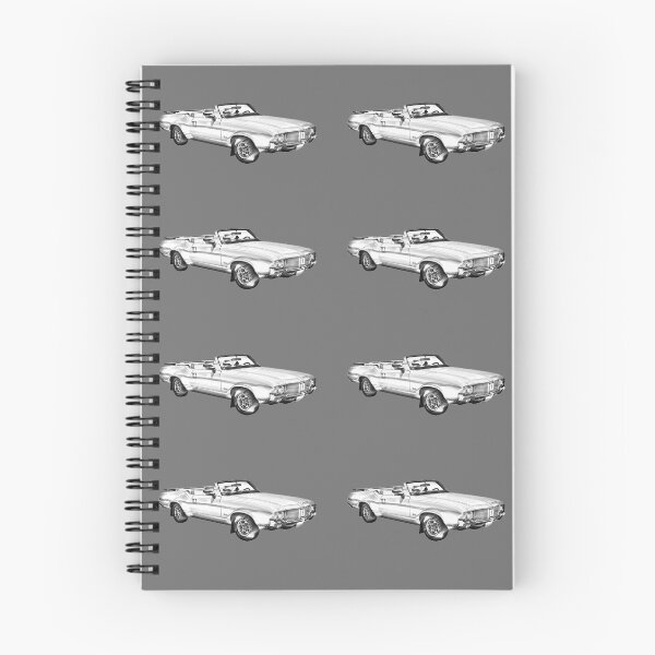 Item preview, Oldsmobile Cutlass Supreme Muscle Car Illustration designed and sold by KWJphotoart.