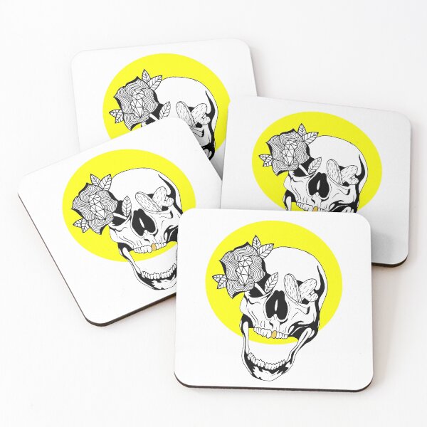 Item preview, skull pop art designed and sold by Ilustra Club.