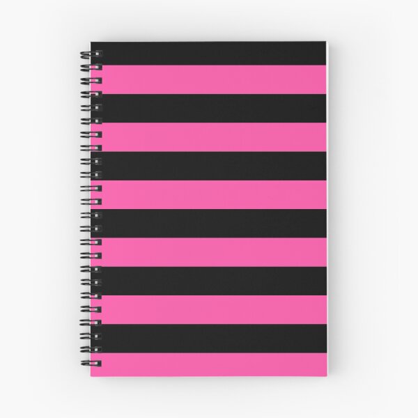 Item preview, Basic Chunky Stripes - Black & Candy Pink designed and sold by TheFrostedDonut.