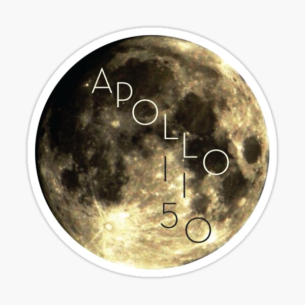 Craft Supplies & Tools Apollo 11 50th Anniversary Trajectory Blue vinyl ...