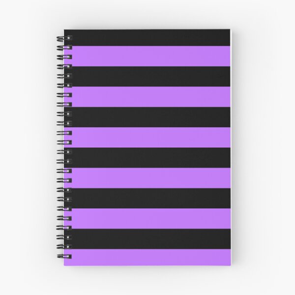 Item preview, Basic Chunky Stripes - Black & Purple designed and sold by TheFrostedDonut.