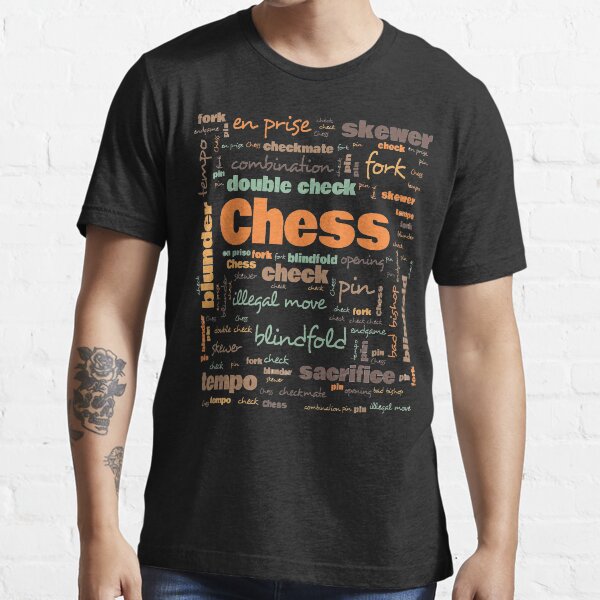 Chess Terminology Commonly Used Chess Terms Essential T-Shirt