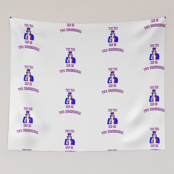 Item preview, You too, can be two dimensional. designed and sold by OrangeSwirly.