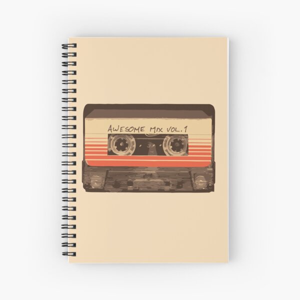 Galactic Soundtrack Spiral Notebook