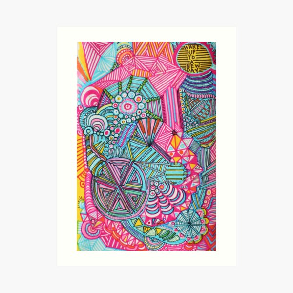WIDE AWAKE - LARGE FORMAT Art Print