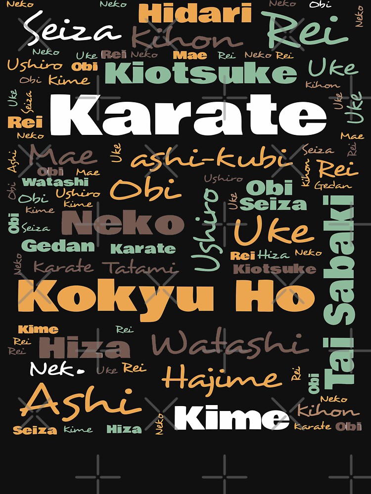 "Karate Terminology Commonly Used Karate Terms " Tshirt by funnyguy