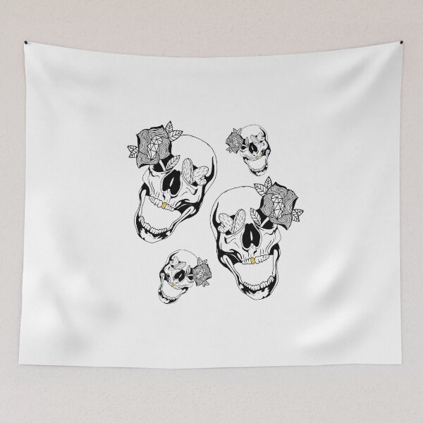 Item preview, skull pop art designed and sold by Ilustra Club.