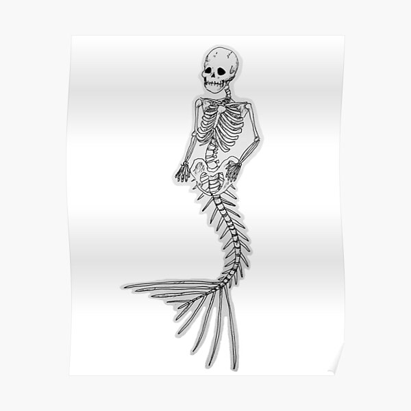 Skeleton Mermaid