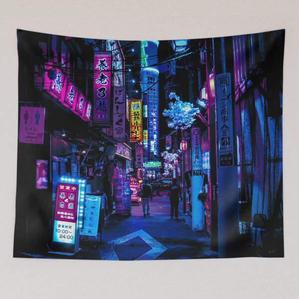 Item preview, Los callejones azules de Tokio designed and sold by Neondreamscapes.