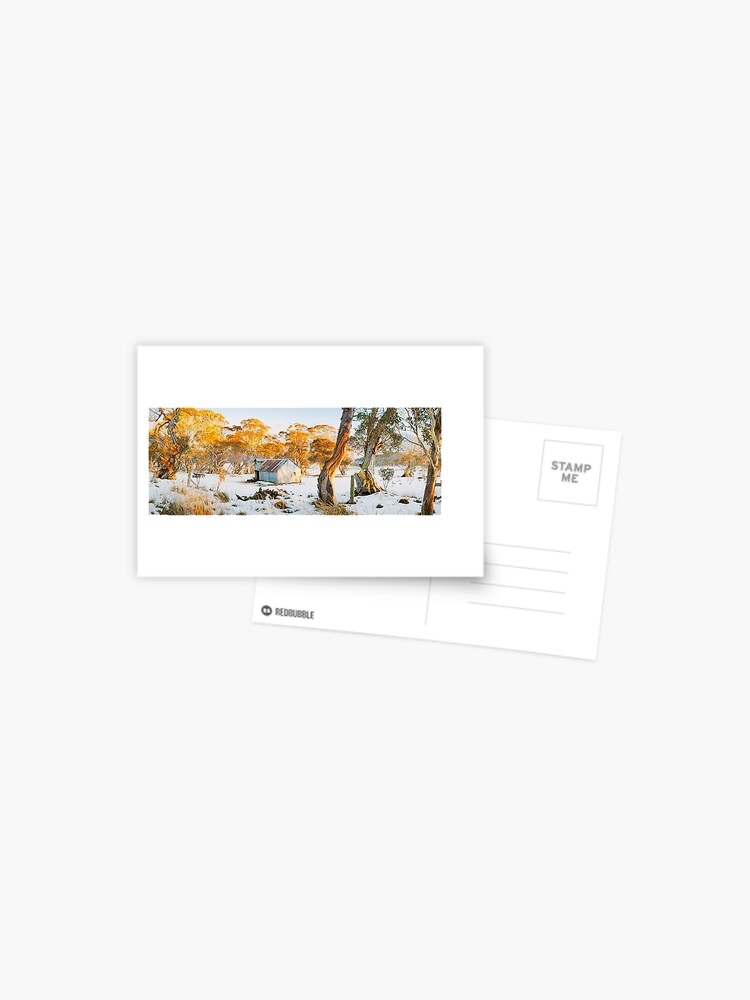 Thumbnail 1 of 2, Postcard, Howitt Hut, Alpine National Park, Victoria, Australia designed and sold by Chockstone.