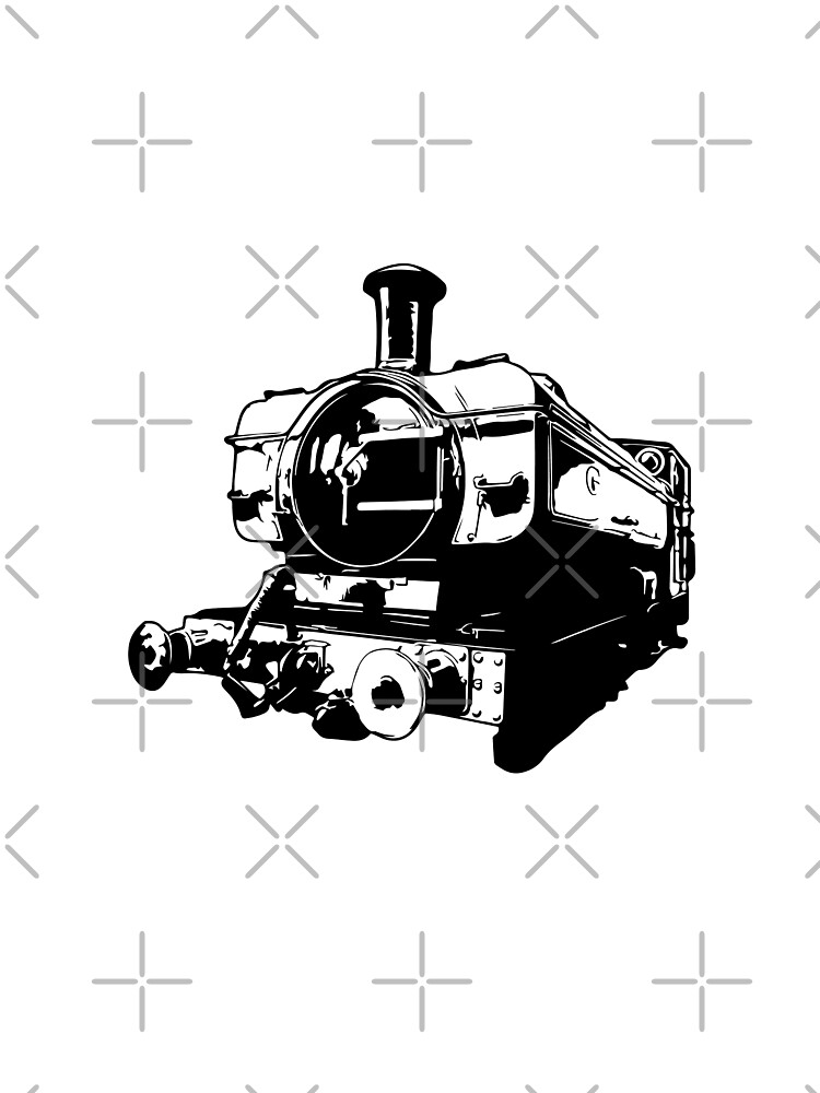Classic 0-6-0 GWR 5700 Class Steam Train by tribbledesign
