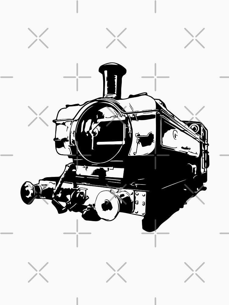 Classic 0-6-0 GWR 5700 Class Steam Train by tribbledesign