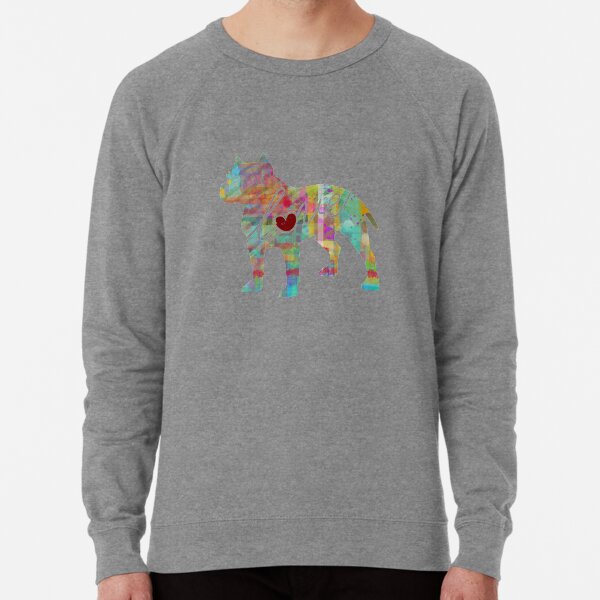 colorful pitbull sweatshirts hoodies redbubble