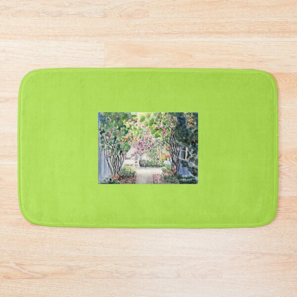 Item preview, Roses in  a Swedish Courtyard designed and sold by CarolineLembke.