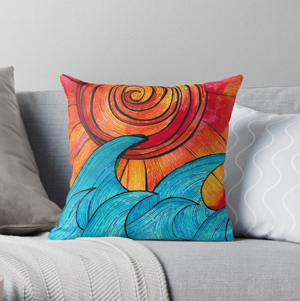 Item preview, Throw Pillow designed and sold by thepinkwoobie.