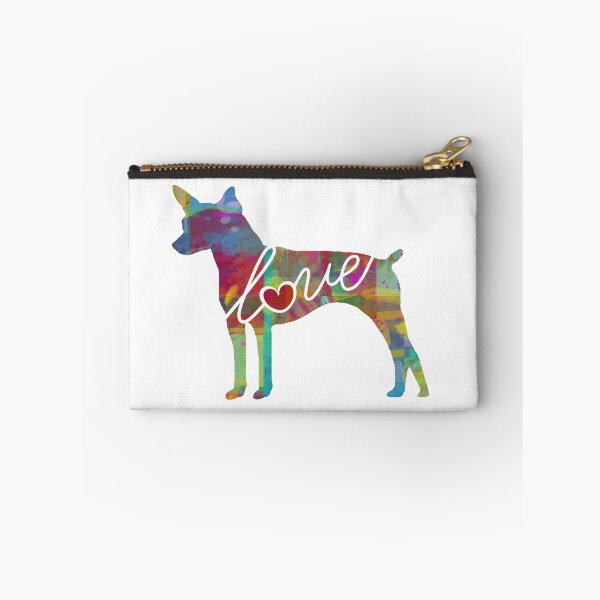 Item preview, Rat Terrier Love - A Bright and Colorful Watercolor Style Gift designed and sold by traciwithani.