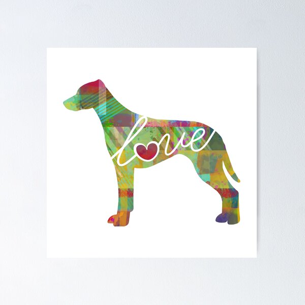 Item preview, Rhodesian Ridgeback Love - A Bright and Colorful Watercolor Style Gift designed and sold by traciwithani.