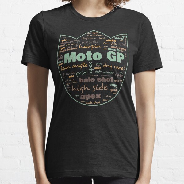 Terminologie Moto GP Communément utilisée Conditions Moto GP T-shirt essentiel