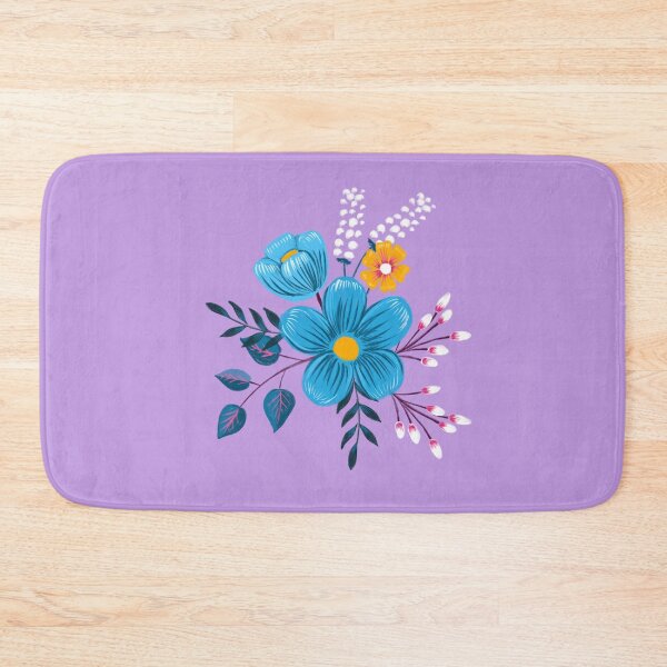 Item preview, Purple summer flowers designed and sold by Katbydesign.