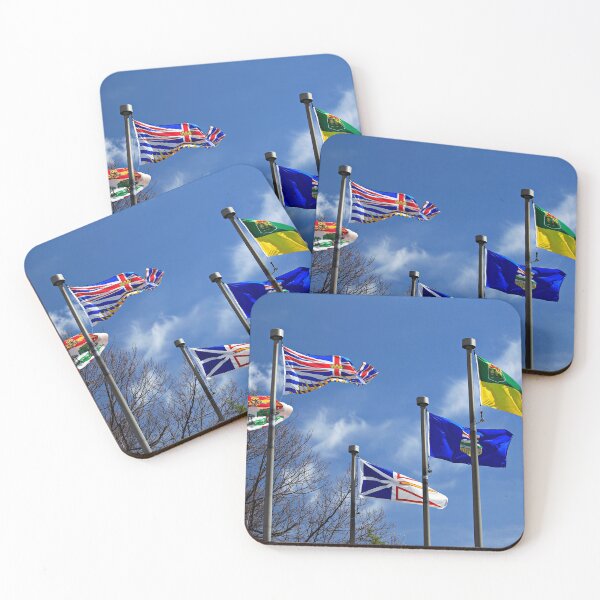 Item preview, Colourful Flags - Garden of the Provinces and Territories designed and sold by Yannik Hay.