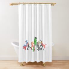 Superheros Shower Curtain