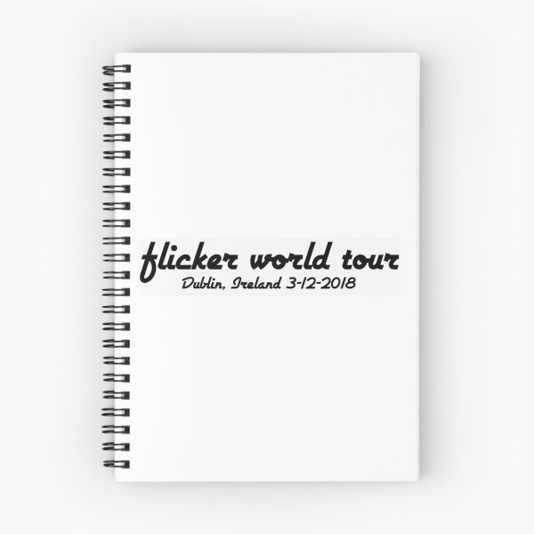 Item preview, Flicker World Tour w/custom show date - Dublin designed and sold by randii m.