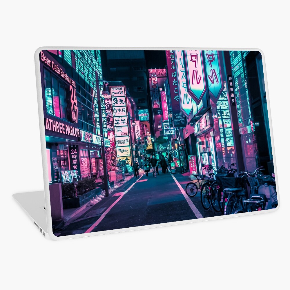 Tokyo - A Neon Wonderland Laptop Skin