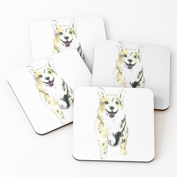 Item preview, Happy Corgi designed and sold by artsymoose.