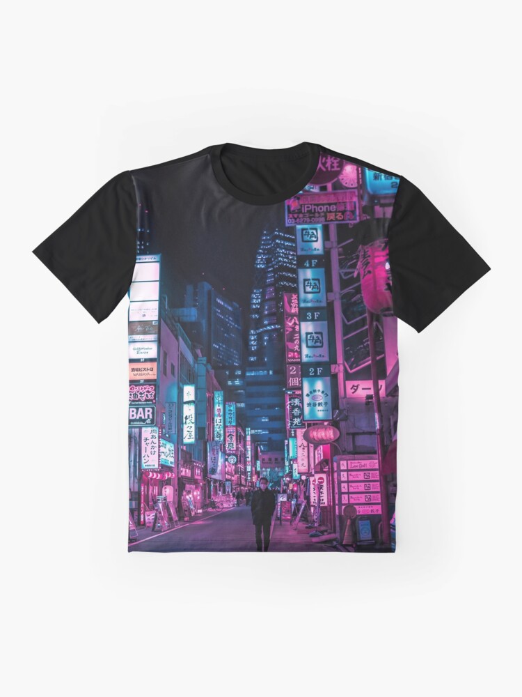 Alternate view of Stranger In The Night Graphic T-Shirt