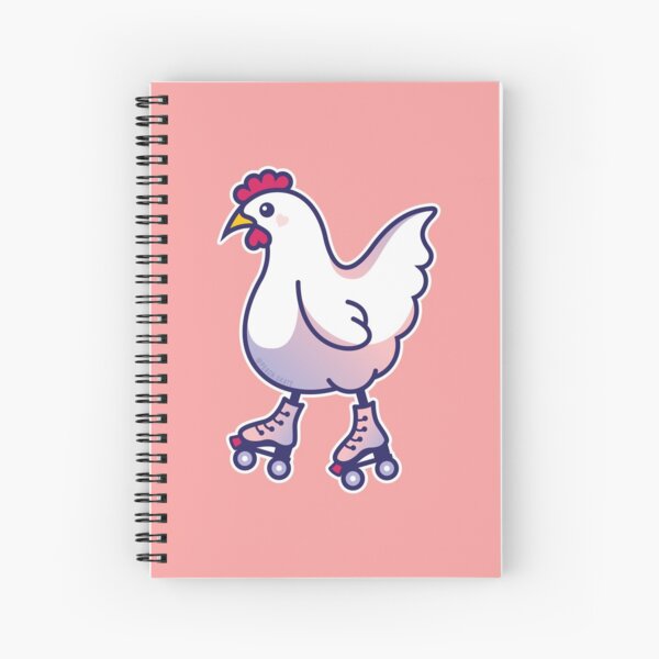 Roller Chick Spiral Notebook