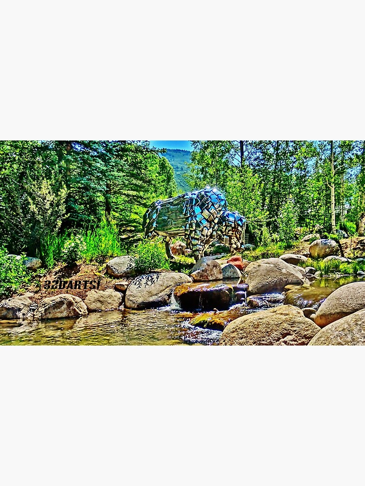 Buffalo, John Denver Park, Roaring Fork River, Aspen by 32DARTS
