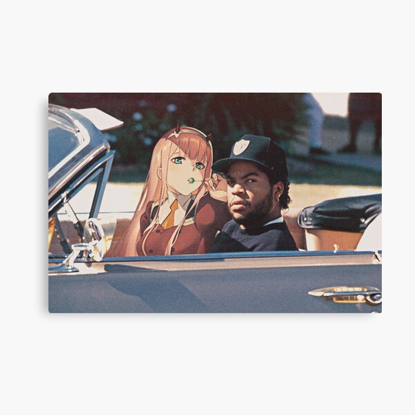 Driving with my Darling Canvas Print