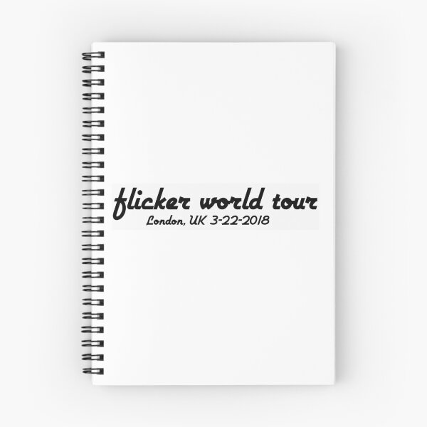 Item preview, Flicker World Tour w/custom show date - London designed and sold by randii m.