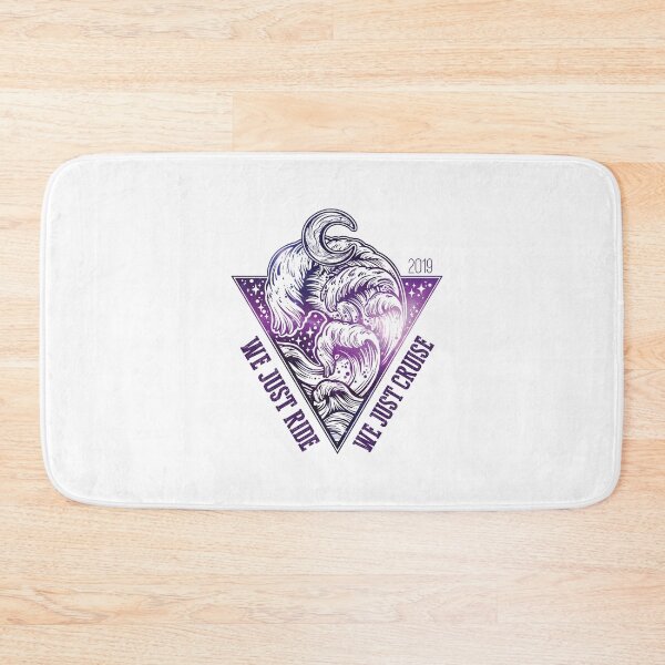 Item preview, We Just Ride We Just Cruise (Purple) - Kesha Cruise 2019 designed and sold by Jessica Huff.