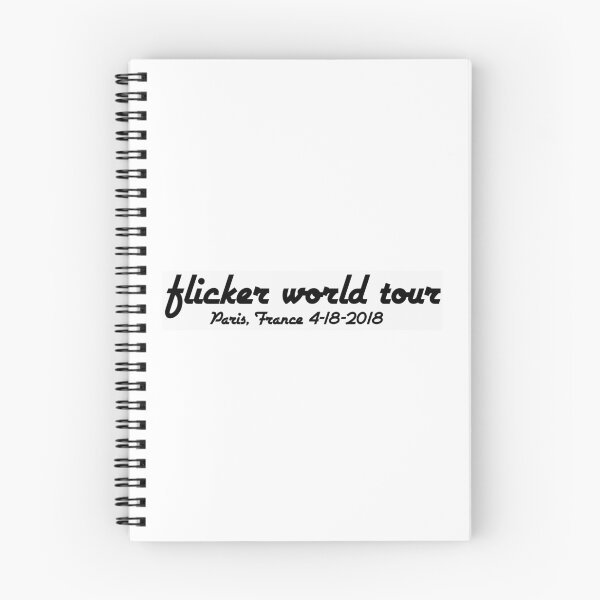 Item preview, Flicker World Tour w/custom show date - Paris designed and sold by randii m.